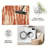 1PC Burnt Orange and Cream Vertical Striped Textured area rugs for Living Room, Soft and Comfortable, Suitable for all seasons, easy-to-maintain, machine washable Indoor floor mat, Under Table Farmhouse suitable for dining room, bedroom, home office,-129513510