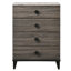 Commode en bois avec 5 tiroirs gris-1203676888