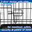 Metal Collapsible Pet Crate with 1 Door-1470065454