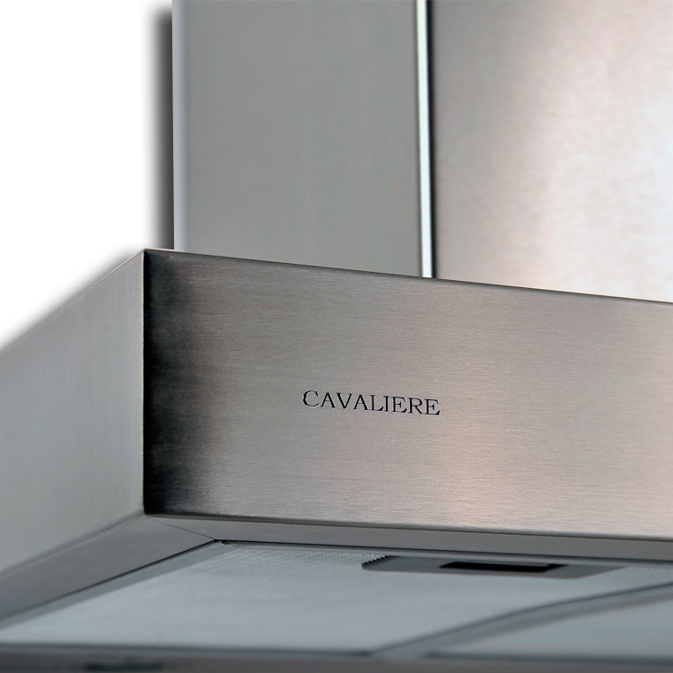 Cavaliere 30" Stainless Steel 442 CFM Convertible Wall Range Hood with Charcoal Filter