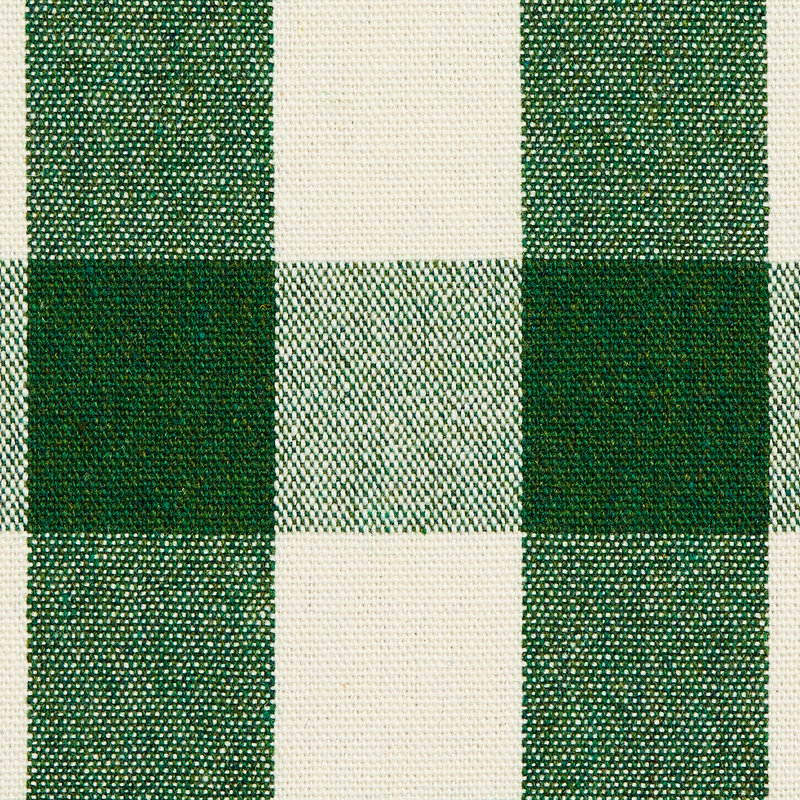 Tissu à carreaux Dutton Buffalo, Émeraude