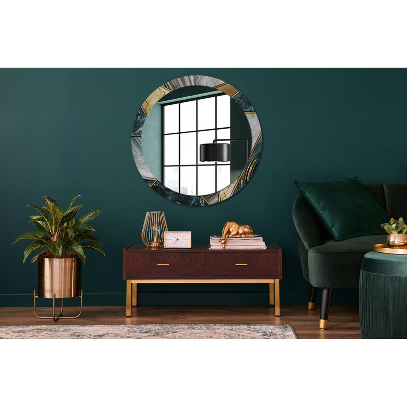 Huldar Glass Flat Wall Mirror