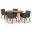 Thorpe 4 - Person Four Leg Dining Set-1541232658