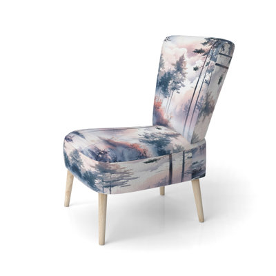 Chaise d'appoint River Forest - Chaise d'appoint Wood Twilight Mist