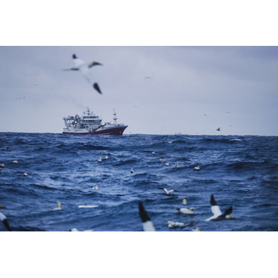 Fishing Boat Sailing by Piola666