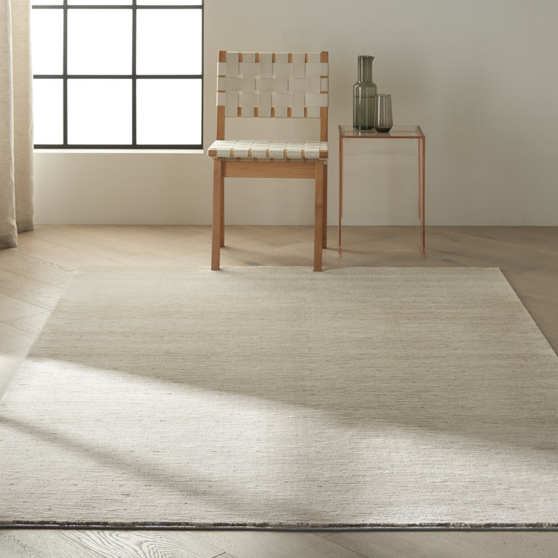 Jackson Solid Colour Hand Woven Area Rug, Rectangle 119 x 180cm