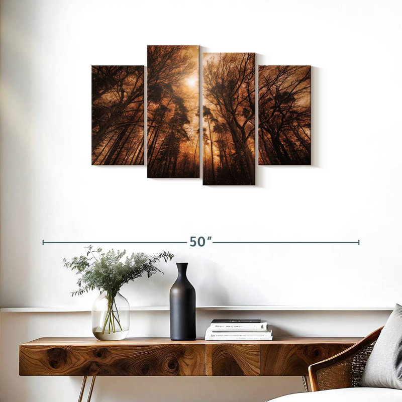Alvord Forest Fire, 22" H x 36" W
