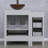 60'' Double Bathroom Vanity with Vessel Sink, Manufactured Wood Top, Faucet (Set of 5)-1858903098-1858903095