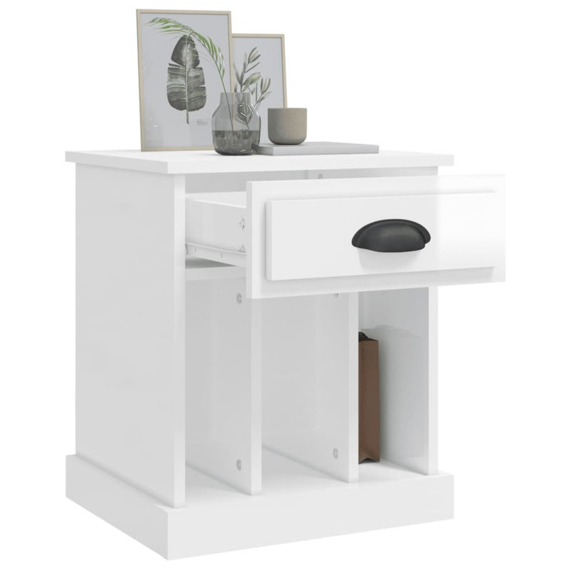 43cm W Bedside Table