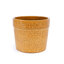 3 pots de fleurs en céramique jaune antique de haute qualité, résistants au gel et à la chaleur, idéaux pour les rebords de fenêtres, qualité, finition,