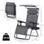 Powder Coated Steel Outdoor Lounge Chair