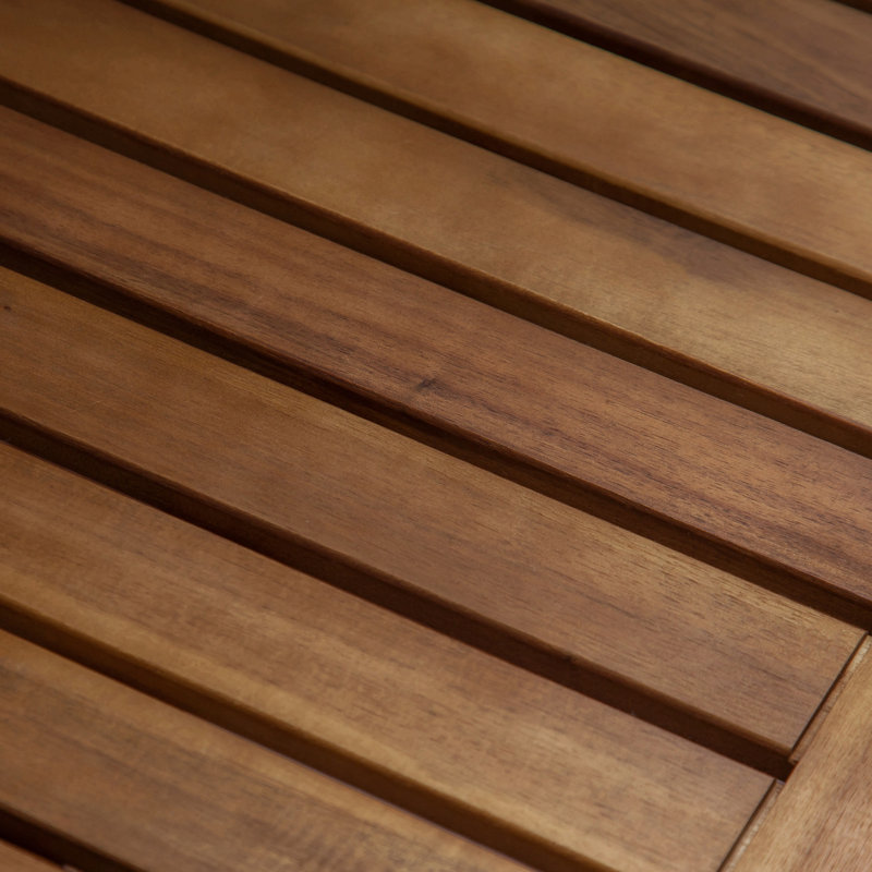 Banc industriel en bois et métal