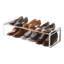 Range-chaussures Yamazaki Home, acier, extensible, empilable-268228537
