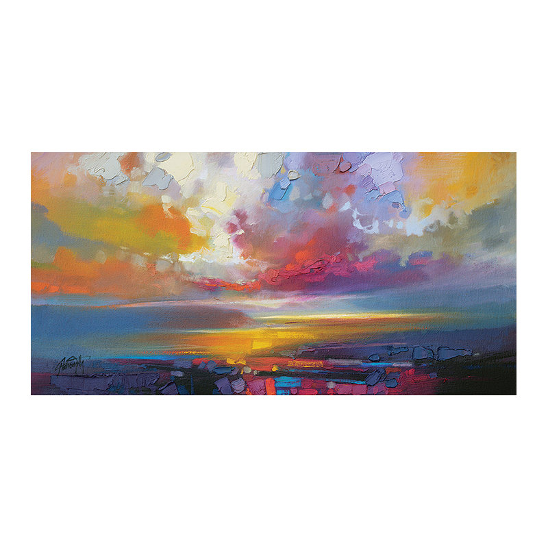 Uig Cloud by Scott Naismith - Painting, Canvas