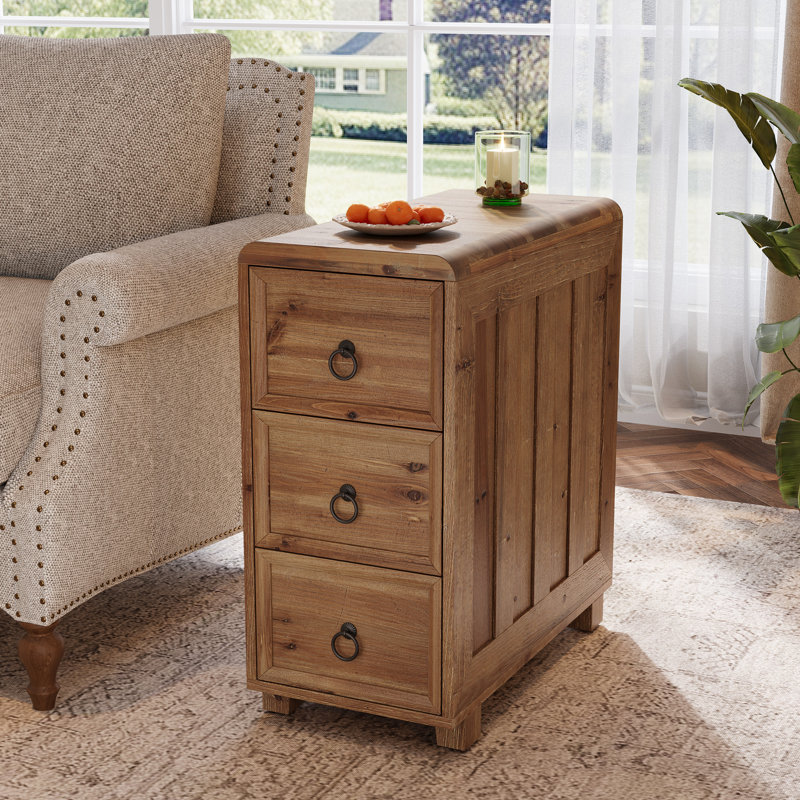 Table de bout en bois massif