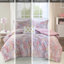Édredon simple / simple TG avec imprimé métallique - taie d'oreiller à imprimé de bride de 1 po ultra doux-124576474
