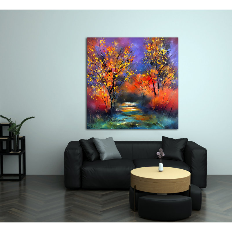 October River, 30" H x 30" W