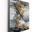 Delicate Brushstrokes I - Horloges murales abstraites en marbre-1311291688