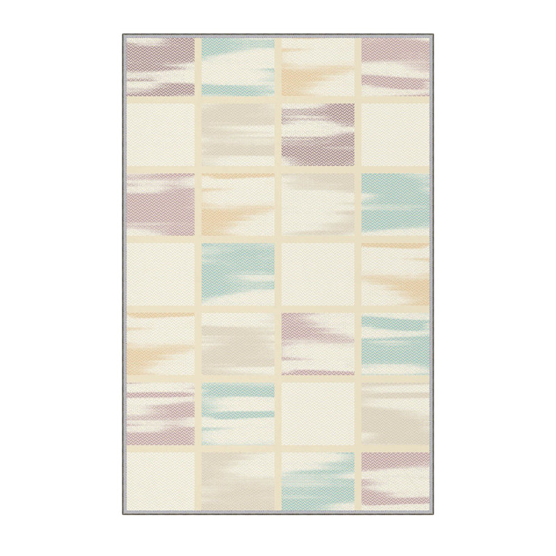 Luxurious 3D Printed Area Carpet, 5.9 x 9.2 Feet | 1% Polyester, .3 in Pile Height, 65 g/m² | Antibacterial & Non-Slip Underside, Machine Washable for Easy Care | Perfect for Living Room, Bedroom, or Office Décor