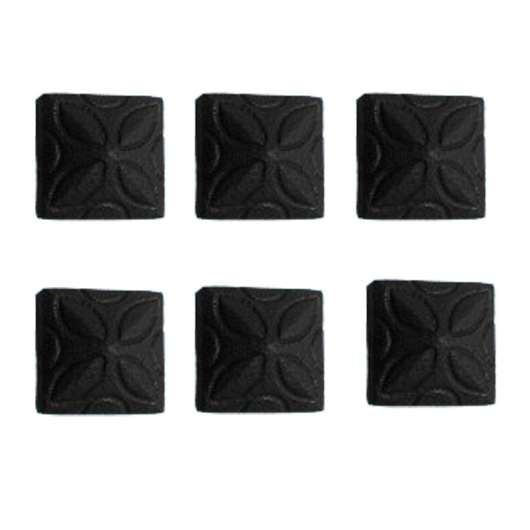 Clavos Decorative Big Head Wrought Iron Nail (Set of 6) The Renovators Supply Inc.