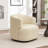 Tybias Faux Leather Swivel Barrel Chair-1016482788