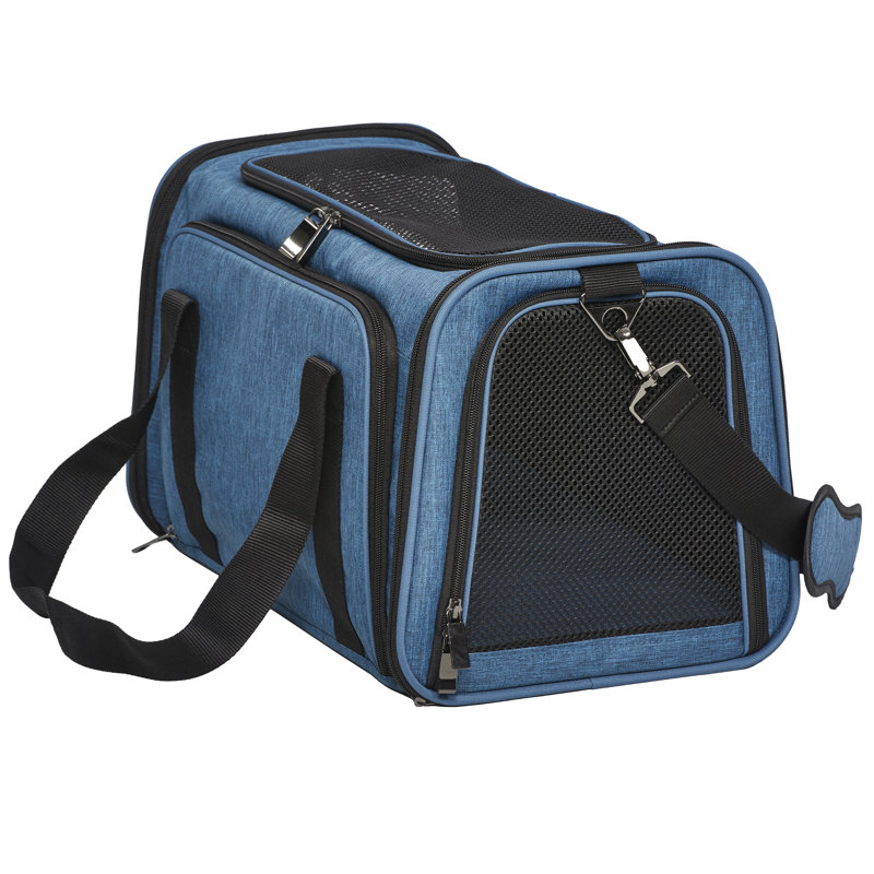 Sac de transport Duffy, Moyen (H 11,26 po x l 11,15 po x P 18,31 po), bleu