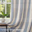 Rideaux semi-transparents en lin avec motif à rayures Chris-602841488-601561383