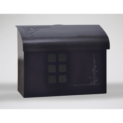 Brass Wall Mounted Mailbox