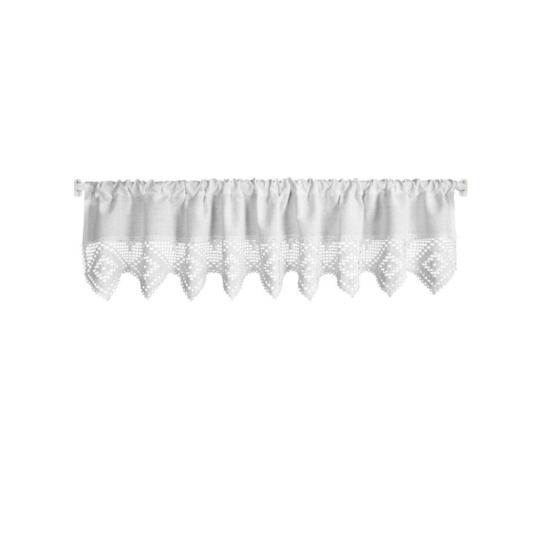 Pershore Sheer Curtain Single Panel, 30cm H x 150cm W
