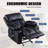 Recliner Chair  For Living Room With Rocking Function And Side Pocket