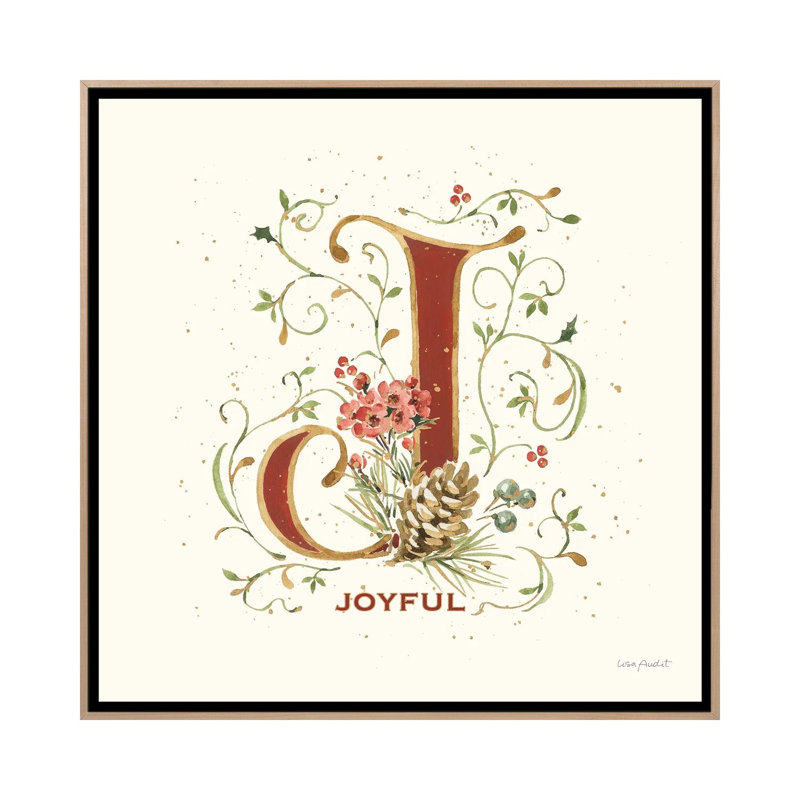 Fleurs d'hiver - reproduction d'art mural , H 18 po x l 18 po, Reproduction encadrée sans passe-partout, Beige