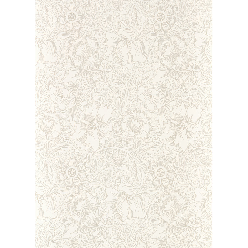 Pure Poppy 10.05m x 52cm Matte Roll, Ecru/Stone
