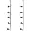 5 Piece Square Steel Floating Shelf-898294946
