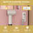 Large Makeup Vanity Desk With Lights & Mirror,10 Round Bulbs Lights with Mirror,Power Outlet,5 Drawers,8 Shelves with Brightness Lighting, Hair Dryer Holder（No Stool)-726282669