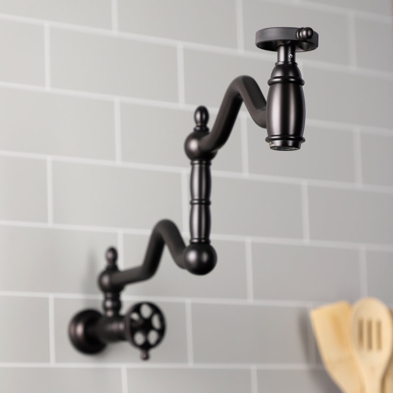 Robinet de cuisine en laiton Kingston, Bronze huilé