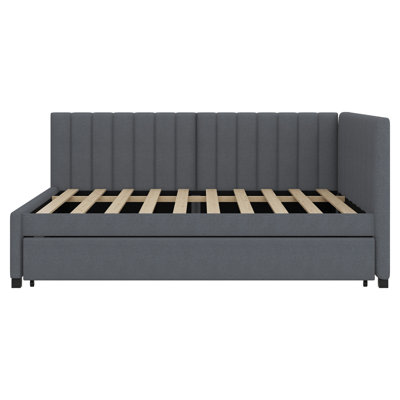 Upholstered Daybed With Trundle