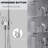 Dual Shower System With 6-Spray Handheld – 8" Rainfall Head, Adjustable Slide Bar & Pause Function-113108566