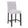 Bryanna Upholstered Counter Stool with Solid Wood Frame