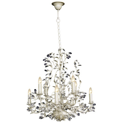 Clemmons 8 - Light Candle Style Chandelier
