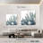 Harnek Blue Agave On White I