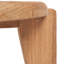 Jimeny Round Solid Wood Outdoor Coffee Table-1261655177