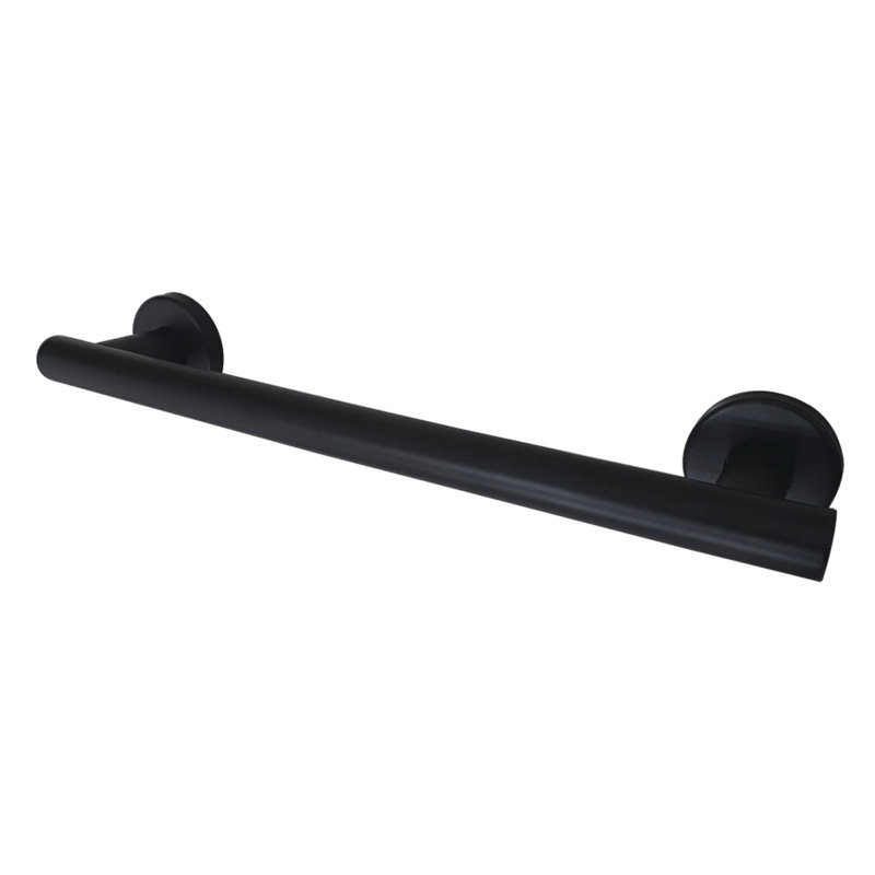 Kingston Brass Berwyn Grab Bar, 15.13" W, Matte Black
