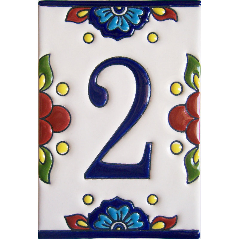 Carreau TalaMex mexicain Talavera Mission numéro deux