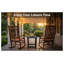 Table d'appoint extérieure Adirondack - Table de bout en PEHD