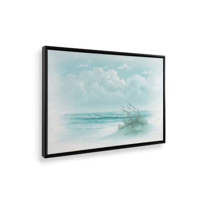 «Sea Oats in Silhouette» par Georgia Janisse, reproduction d'art