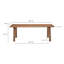 Malibu Dining Table Walnut-2132648608