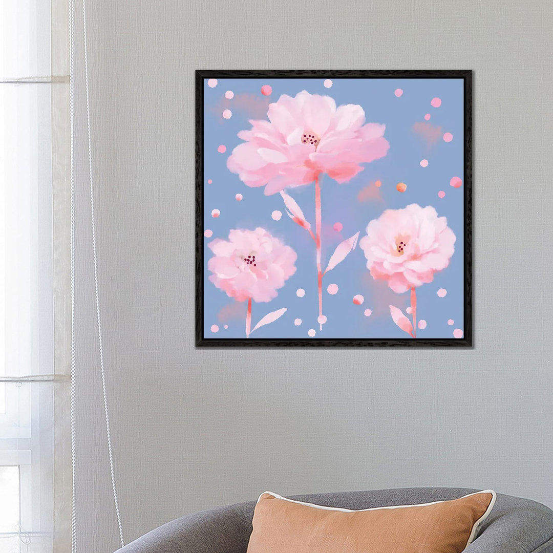 Bloom Pop von Thomas Little - Galerie-verpackte Leinwand Giclée