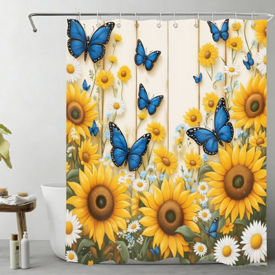 Rideau de douche Sunflower