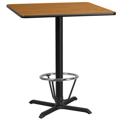 Plateau de table carré en stratifié 24 po Basler