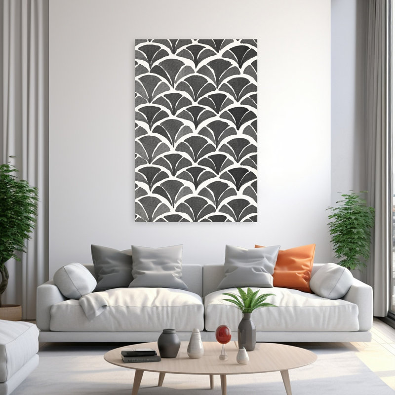 Art contemporain abstrait géométrique, H 60 po x l 40 po